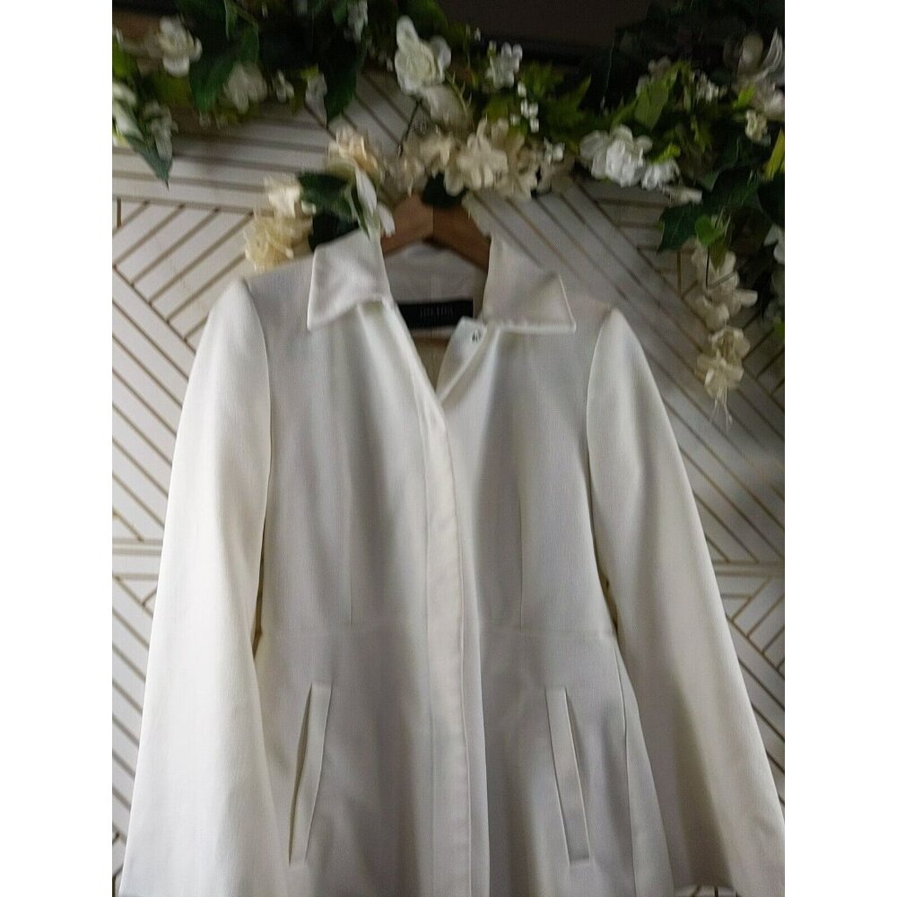 Zara Basic Collection Women's Snap Button Flare S… - image 2